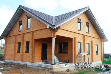 Шлифовка срубов и деревянных домов