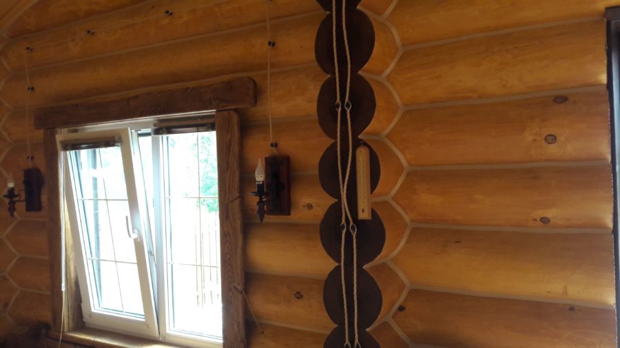 Герметизация межвенцовых швов (теплый шов)